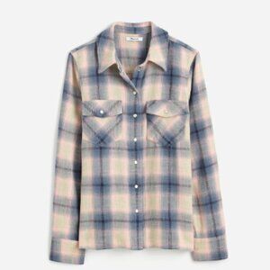 Madewell Snap Front Shirt in Plaid